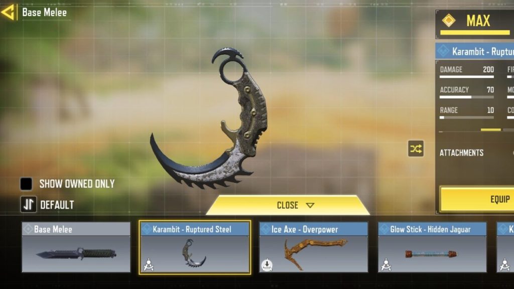 نحوه دریافت Karambit در COD Mobile Season 8 (2023) GosuGamers India نحوه دریافت کارامبیت در فصل 8 کالاف دیوتی موبایل